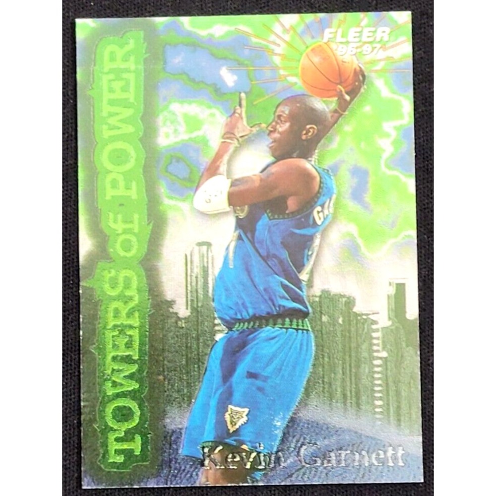 1997-98 FLEER KEVIN GARNETT TOWERS OF POWER